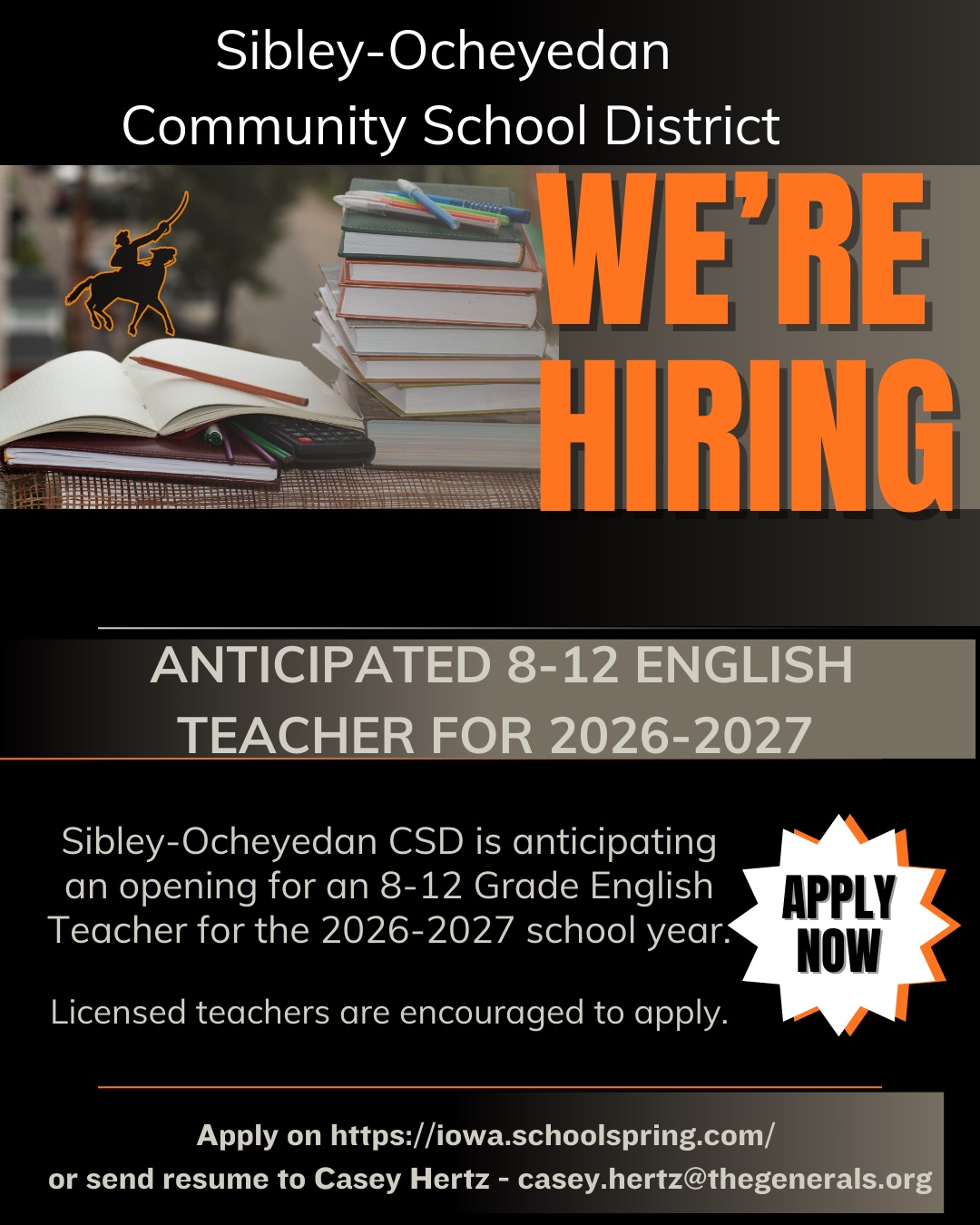 8-12 English Teacher